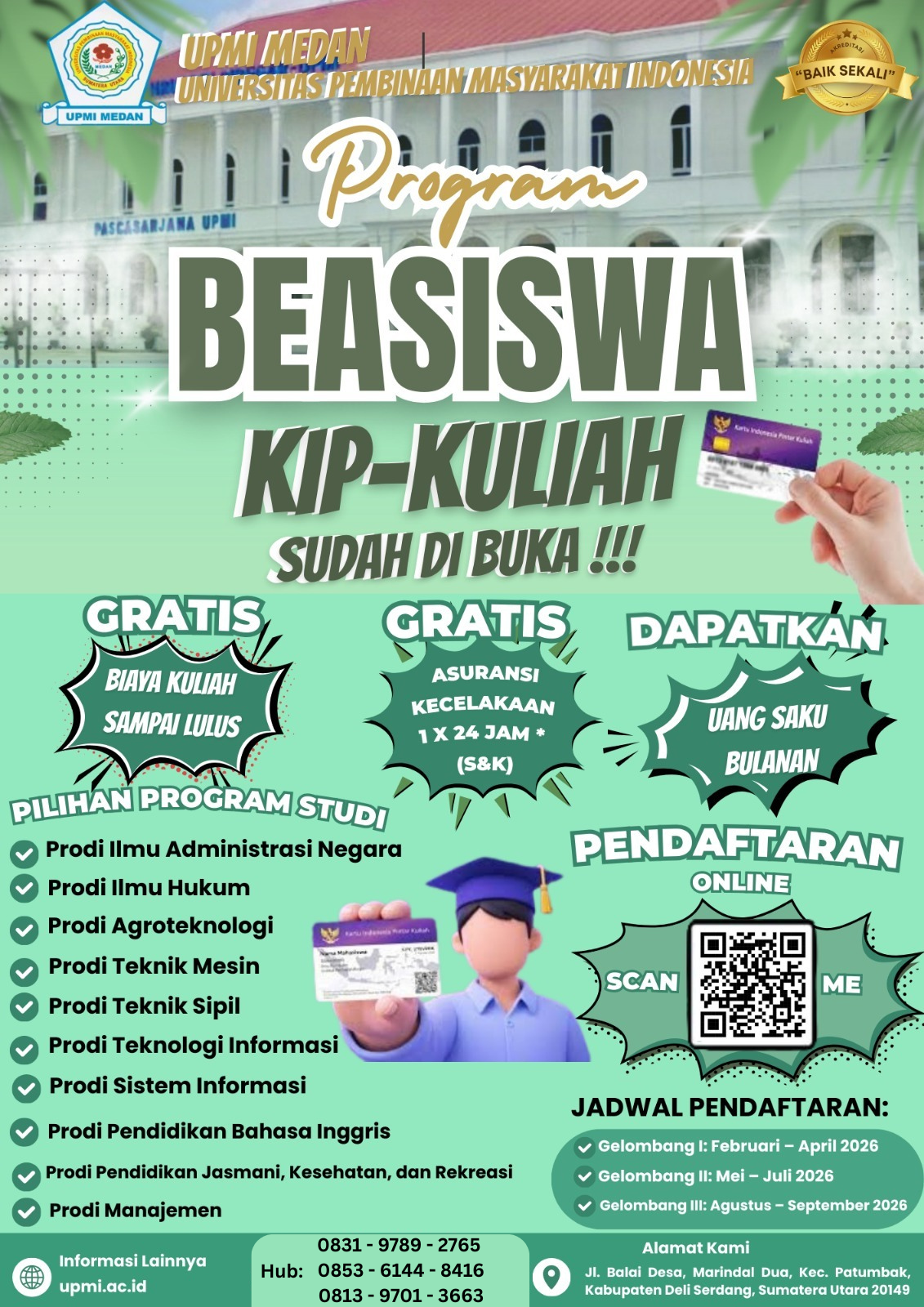 Brosur KIP UPMI 2026/2027